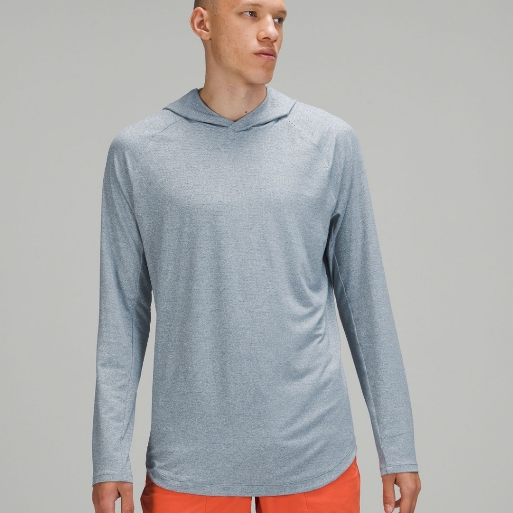 Lululemon Drysense Hoodie. Size L. CHBY/WHT.